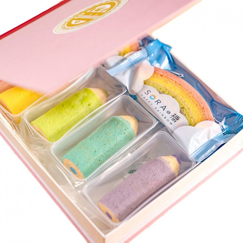 メルヘン日進堂_お菓子な彩えんぴつ＆SORAの橋　セット